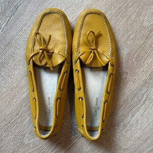 Leather Car Shoes 🔆💛